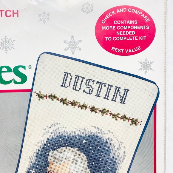 Cross Stitch "A Christmas Story" Stocking Kit by Needle Treasures - New/Sealed - Picture 4 of 8